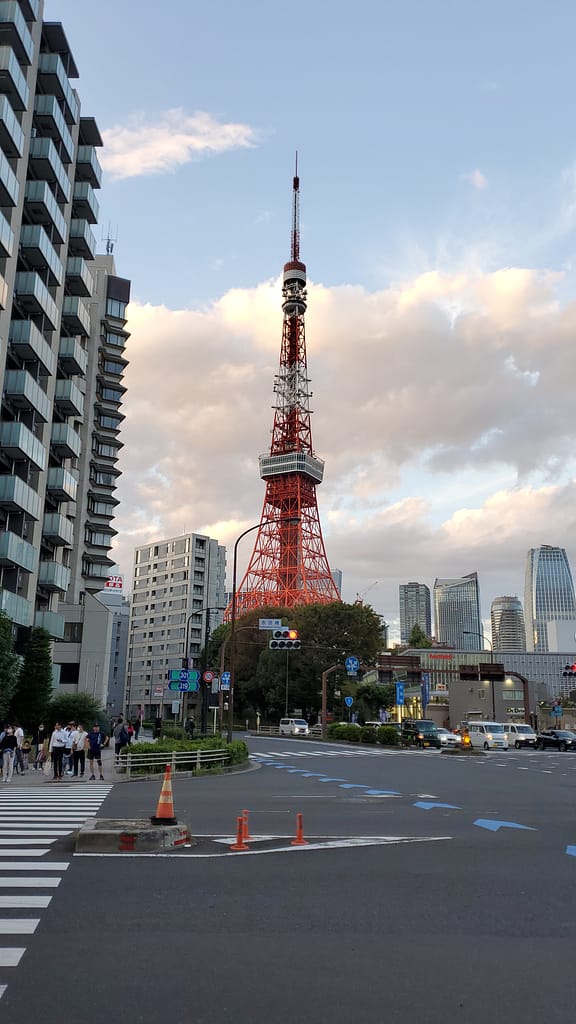 Detalles de la Torre de Tokyo