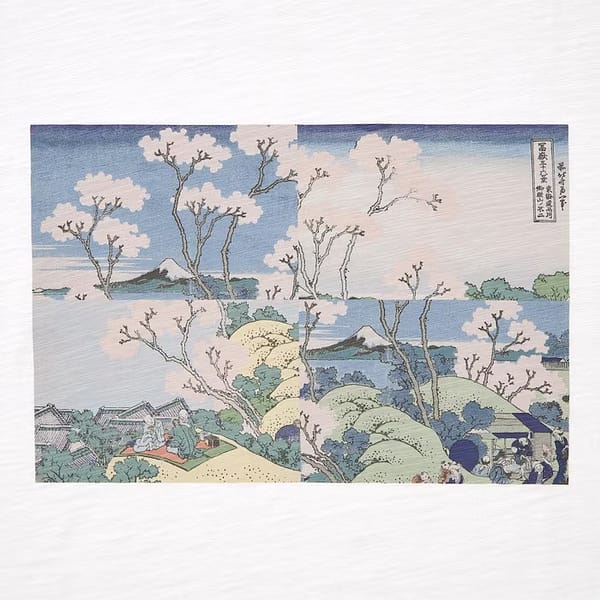 Playera Hokusai Sakura 3